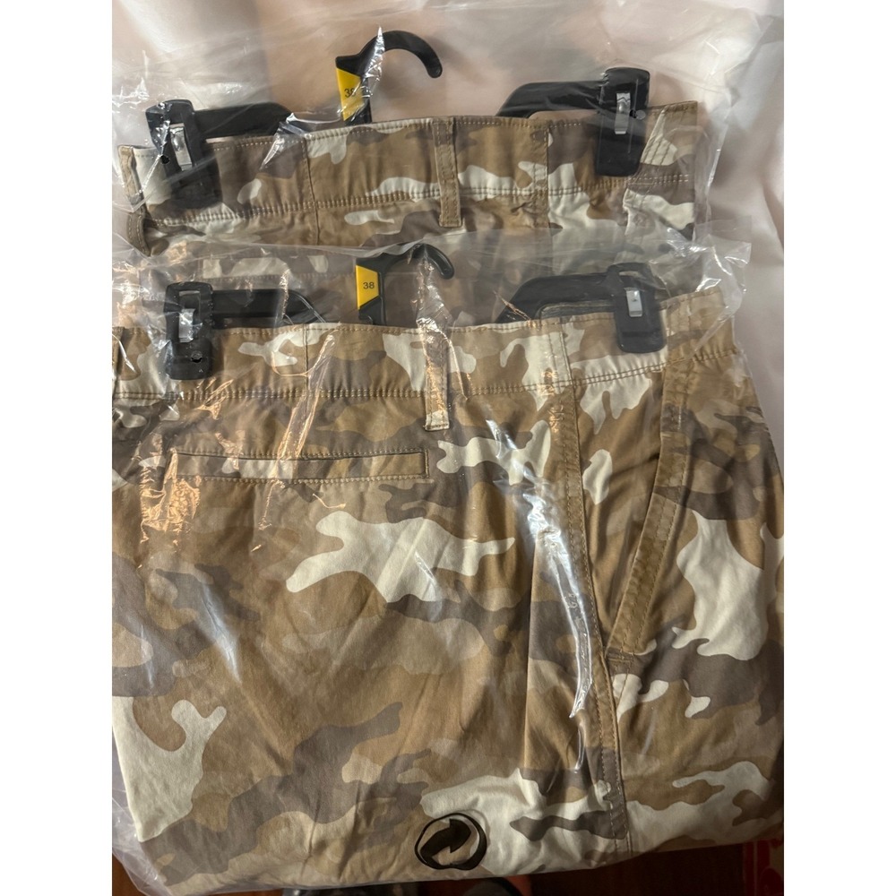 George Mens Desert Camo Shorts Size 38 Below Knee NWT Bundle 2 - Picture 3 of 14